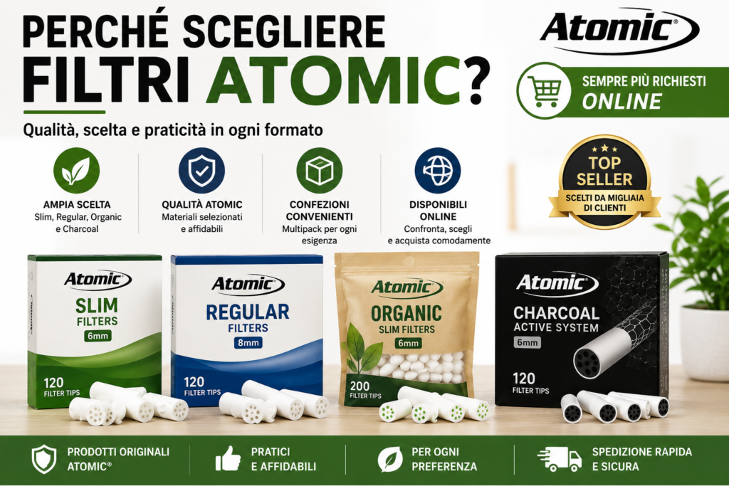 Perché scegliere Filtri Atomic?